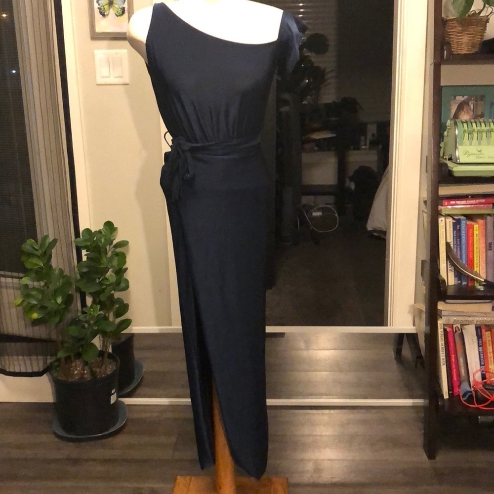 Misguided Navy Gown